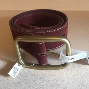 Suede Woman’s Leather belt